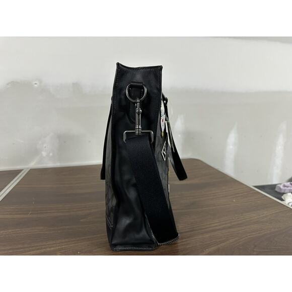 Coach Disney Graham Structured Tote Large Disney Villans Signature Canvas Black - Picture 5 of 16